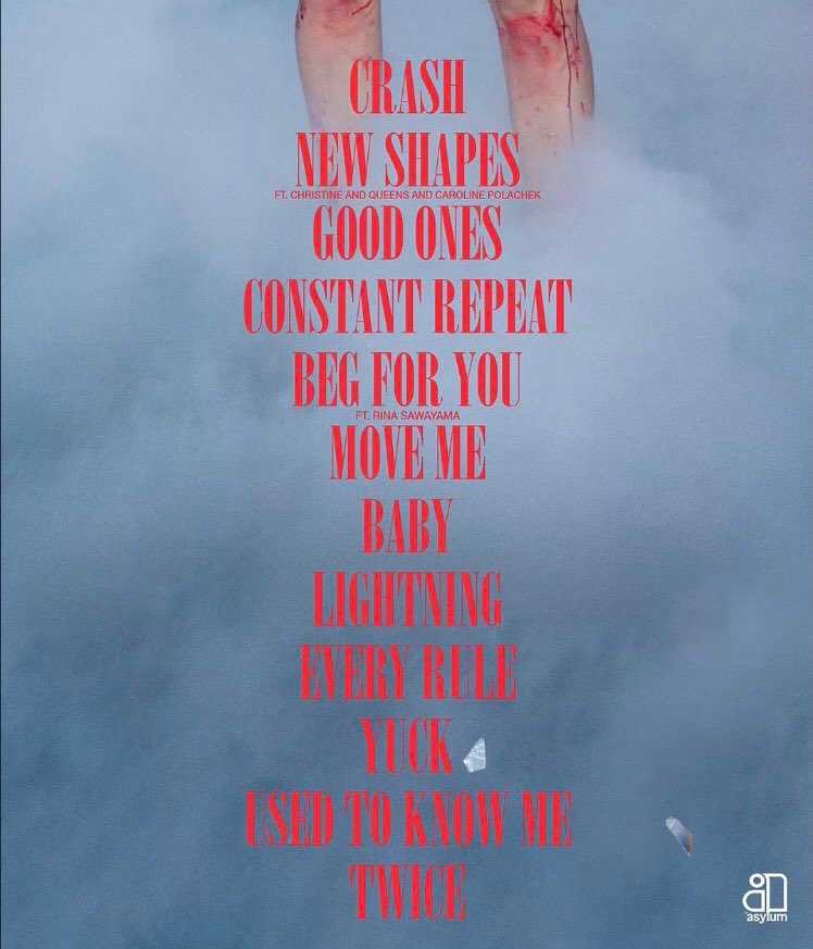 Charli on Twitter "ok so what’s your fav song from crash? 🩸 https//t.co/fsbnA4ujuT" / Twitter