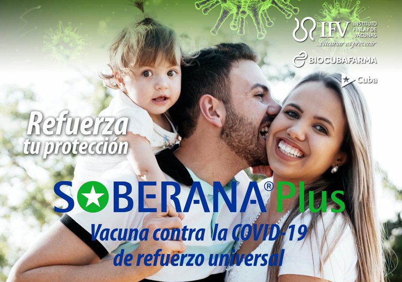 CubaUNESCO's tweet photo. 🔴 #SouverainPlus| Il est basé sur la plate-forme de protéines recombinantes largement utilisée et connue pour son profil de sécurité élevé. 
👉 Plus de 15 millions de doses ont été appliquées, sans événements indésirables graves liés à la vaccination
 #CubaForLife
 #CubaLive 🇨🇺 https://t.co/vd0I5ma85X