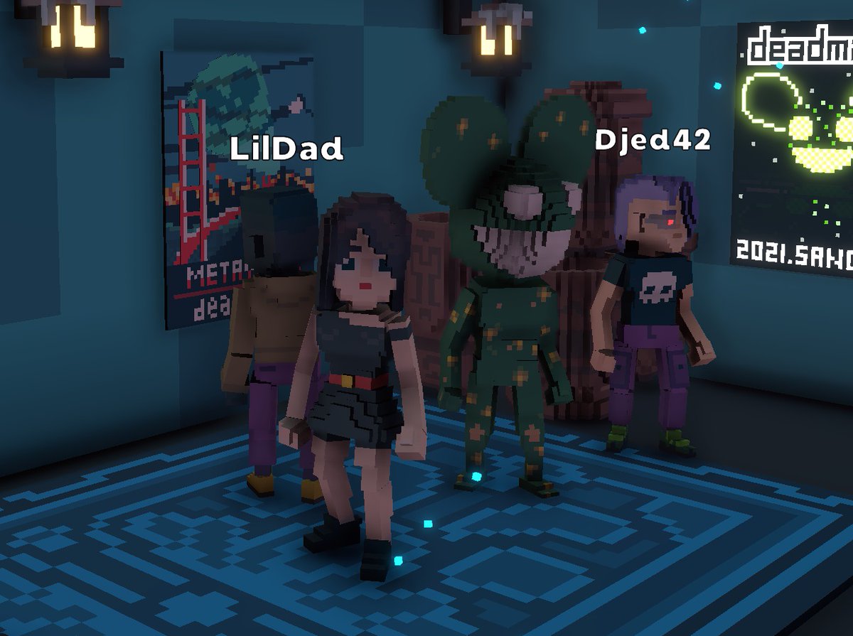 gteresssa's tweet photo. @TheSandboxGame @deadmau5 I just participated in the daily #SandboxAlphaS2Contest for a chance to earn up to 1,000 $SAND! Starting March 17 - Selfie with Deadmau5. Check out my screenshot below!
👇 #SandboxAlphaS2 https://t.co/dLbOxa8vm8