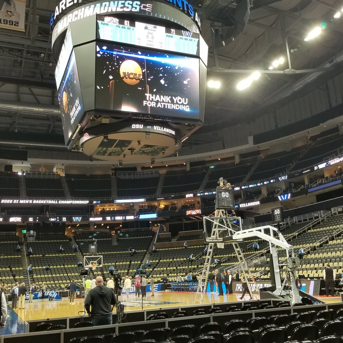 Over &amp; out for <a href="/IlliniMBB/">Illinois Men's Basketball</a> in the 2nd round of the #NCAATournament for a 2nd straight March. I'll have your postgame report from Pittsburgh on the 5p &amp; 9p <a href="/WGNNews/">WGN TV News</a> &amp; go a little more in-depth live on <a href="/GNSportsTV/">GNSportsTV</a> at 10:30 <a href="/WGNTV/">WGNTV</a>