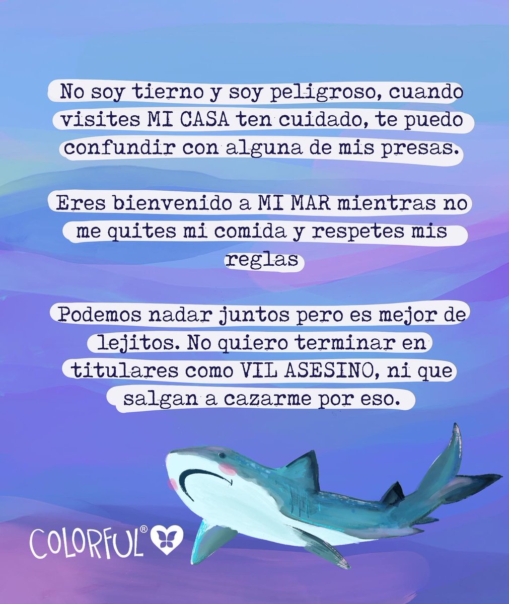 colorfulina's tweet photo. Con respecto al tiburón en San Andrés https://t.co/qGqGfSOVyW