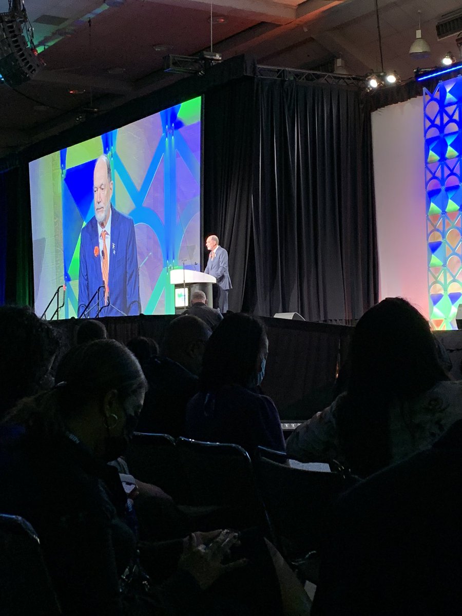 The <a href="/NASPAtweets/">NASPA</a> opening reception starts with optimism!