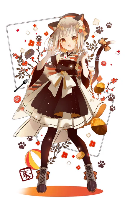 和風+エプロンが好きです
 #三連休はフォロワーさんが増える 