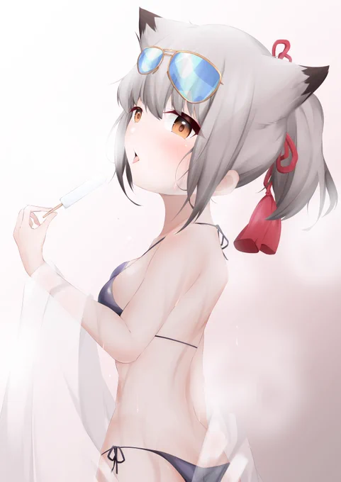 ほかほか涼月ちゃ...💦💕
#アズールレーン   #涼月 