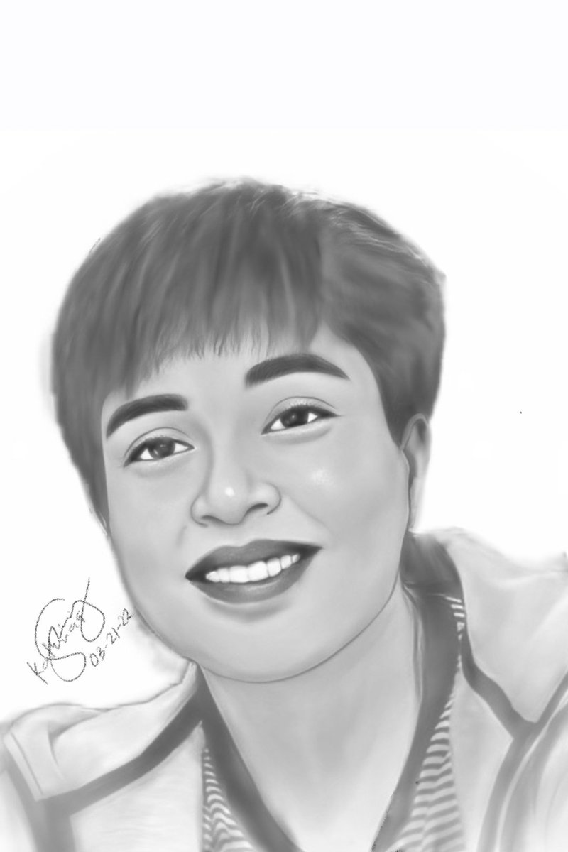 artsykathriciaa's tweet photo. A portrait of @Duremdes5 😍 Galing ng laro kahapon👏👏👏👏👏 https://t.co/vhK0Ntq4Ta