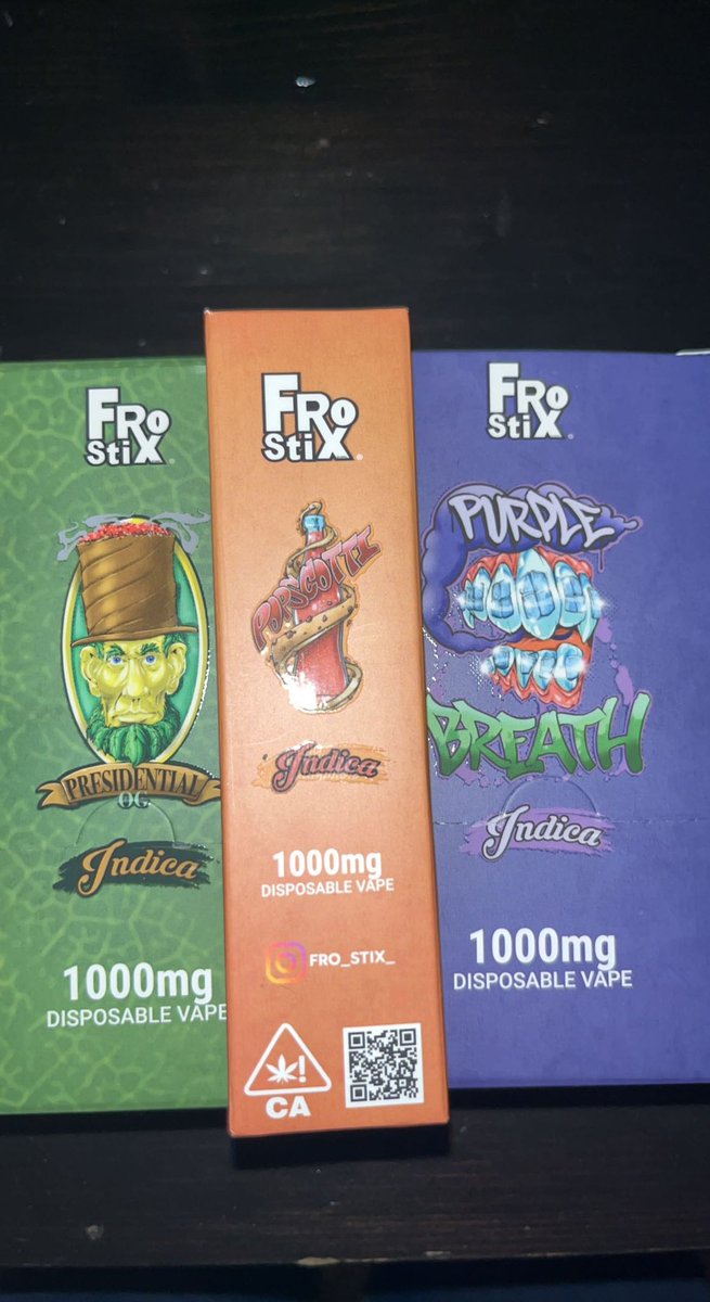 IreneStckyGreen's tweet photo. ‼️DISPOSABLE FRO STIX KARTS‼️
30$ each 
4/100$ https://t.co/FQdq8irykb