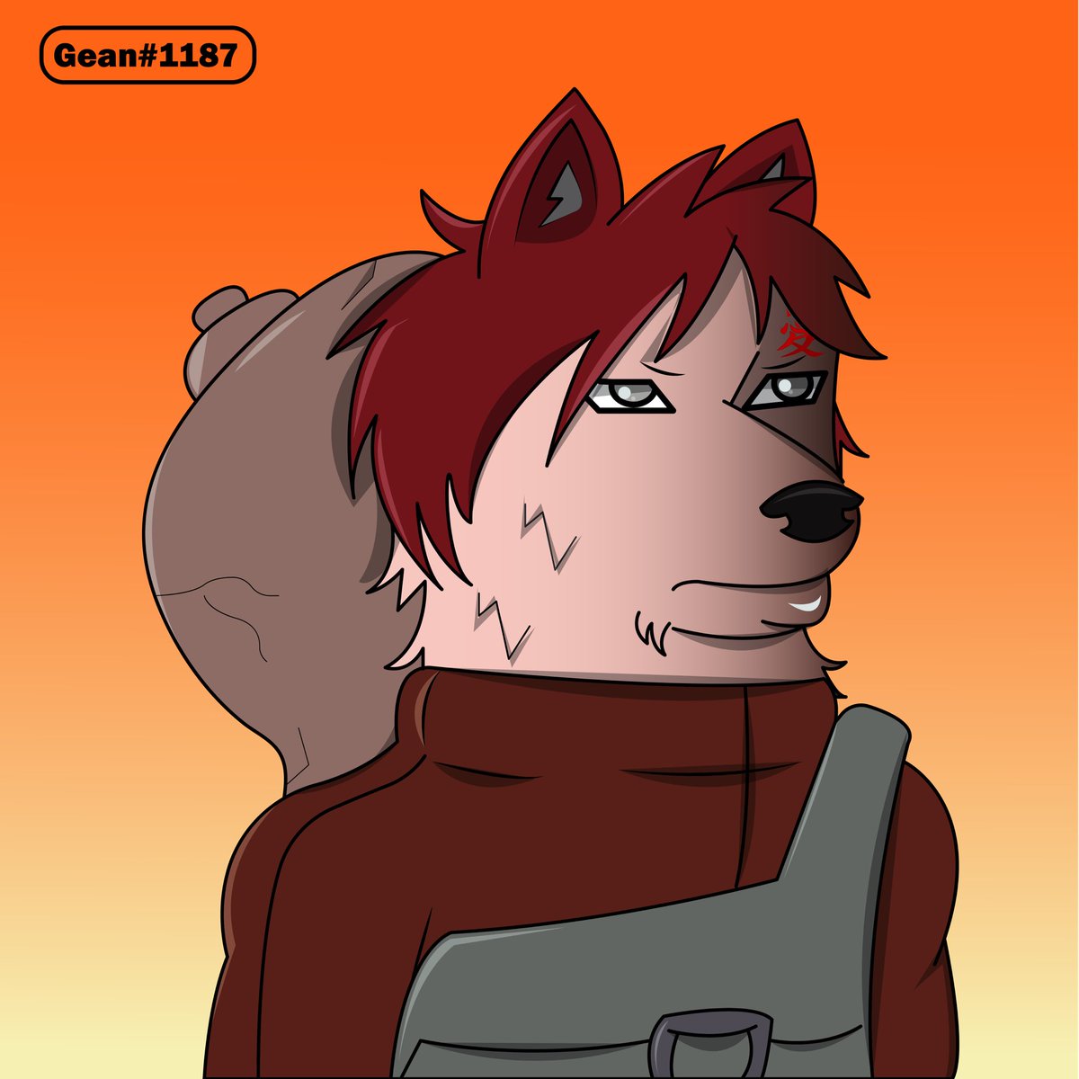 Gean1187's tweet photo. @MutantShibaClub Hey hey guys, shiba-gaara 👀 https://t.co/X4ittdur9D