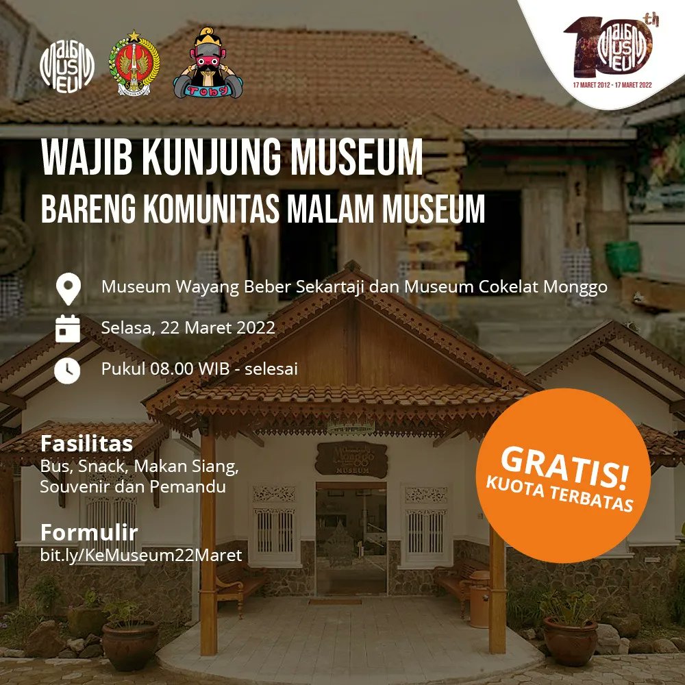 Komunitas Malam Museum tweet media