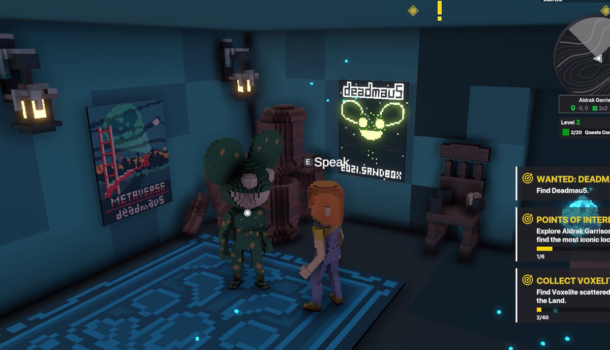 PatriciYassi's tweet photo. @TheSandboxGame @deadmau5 I just participated in the daily #SandboxAlphaS2Contest for a chance to earn up to 1,000 $SAND! Starting March 17 - Selfie with Deadmau5. Check out my screenshot below!
👇 #SandboxAlphaS2 https://t.co/H5e2kliSTh
