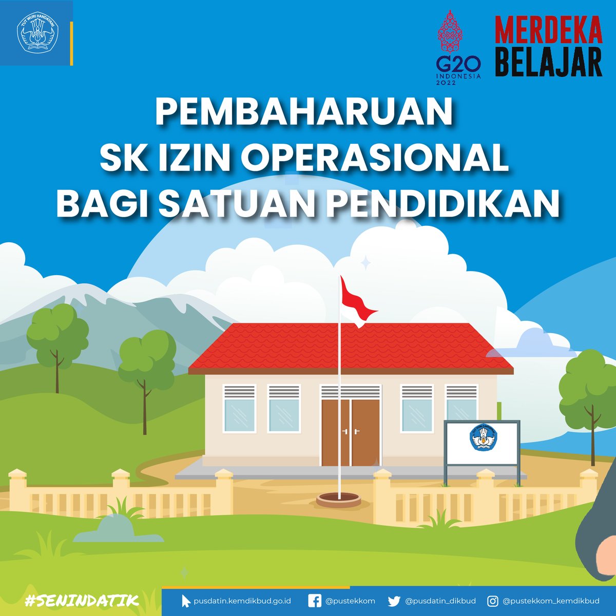pusdatin_dasmen's tweet photo. #SahabatDatin apakah SK izin operasional satuan pendidikan kamu sudah diperbaharui? Seberapa pentingnya SK izin opersional? Bagaimana melakukan pembaharuan SK izin operasional?
Yuk simak langkah-langkahnya!!

#senindatik
#datadanstatistikpendidikan
#npsn.data
#npsn
#dapodik https://t.co/l3xHeTjvvh