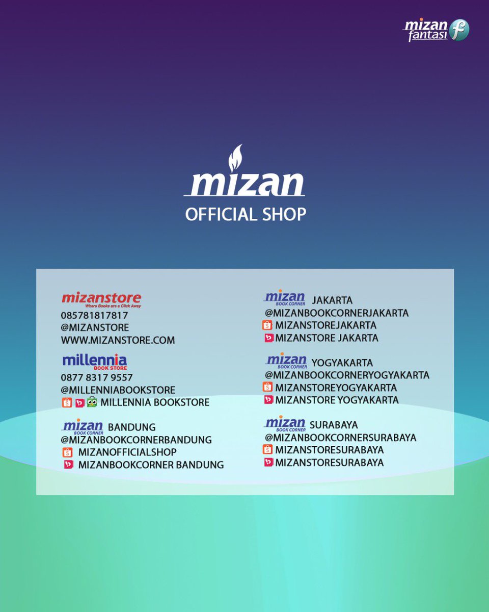 MizanFantasi's tweet photo. ORDER SEKARANG JUGA! MinBin bertitah.
Pilihan kamu cuma 2: lengkapi koleksi atau bisa beli langsung 4 buku suplemen dengan diskon mantap!
Jangan lupa pamer! Itu diwajibkan kalau kalian beli buku terbitan aku!
#CampJupiterClassified
#MizanFantasi
#MinBin
#PraOrder
#RickRiordan https://t.co/6O5qdEOSg2