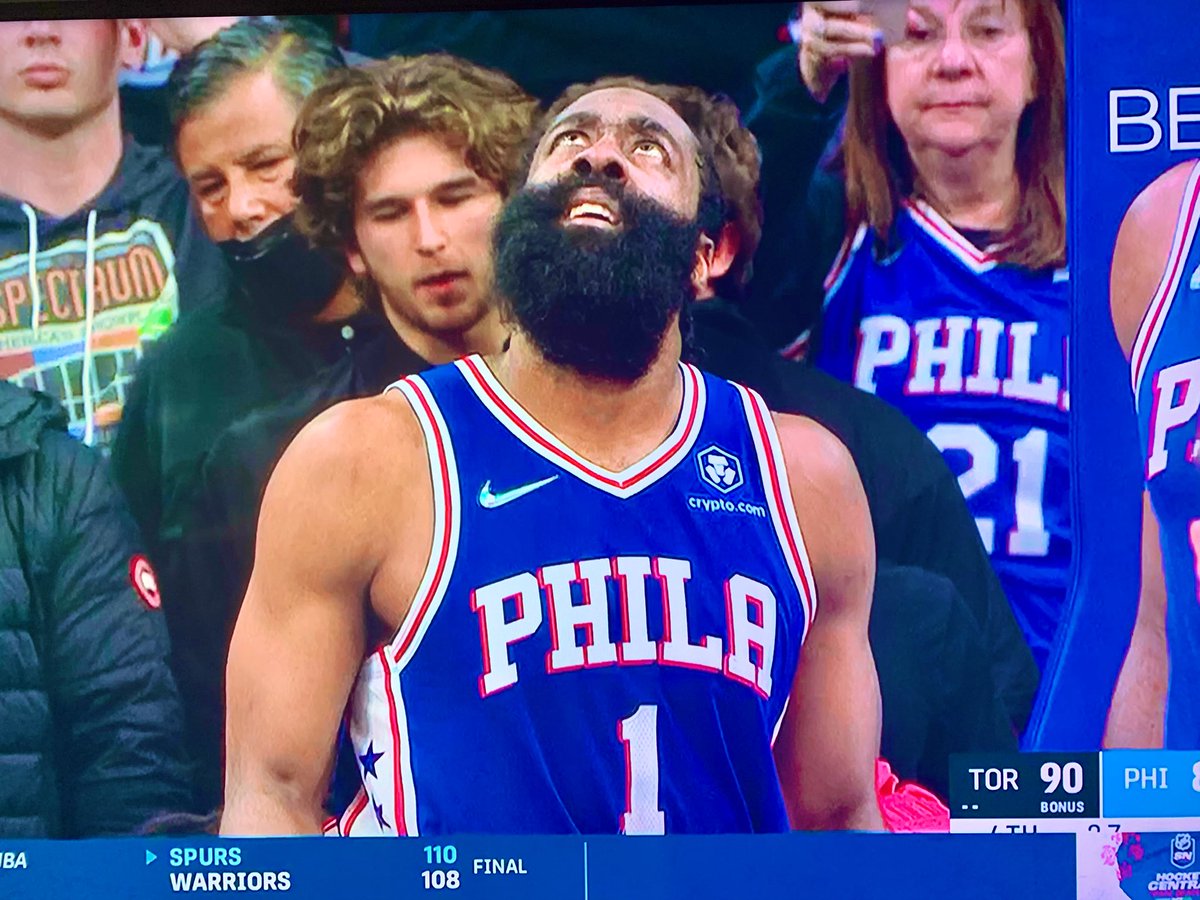TIceTice416's tweet photo. Harden after fouling Chris Boucher  😂, Unexpected win For Raps😎🤪🥳@RapsMeditations @BMDinTDOT  #Raptors #nba #funny https://t.co/292AY6DSzM