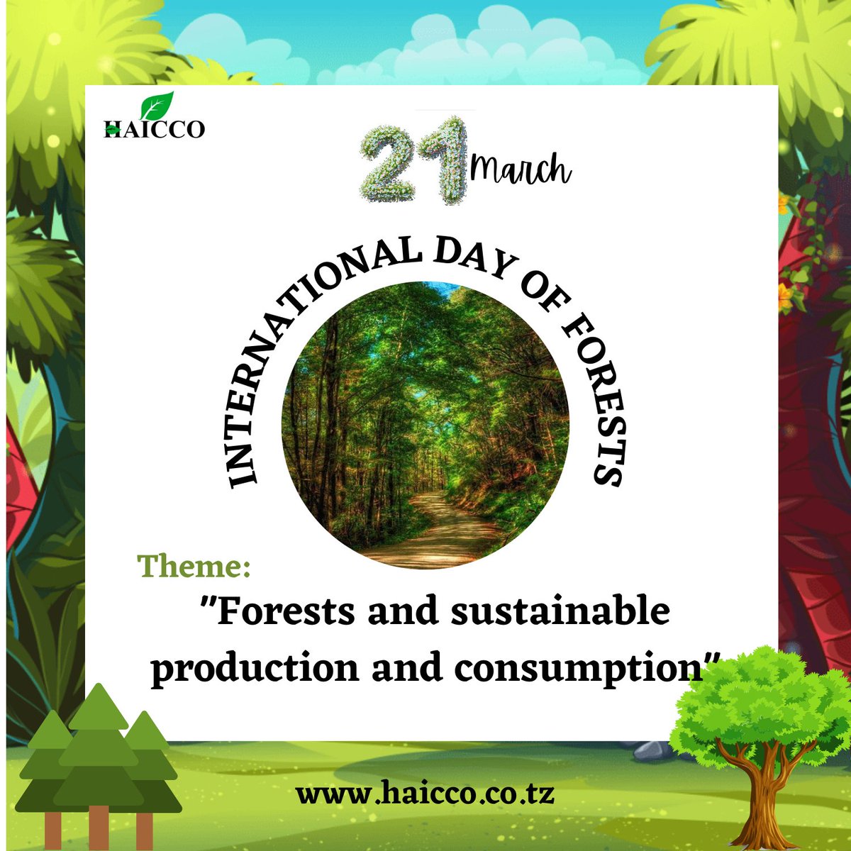 haiccokilimo's tweet photo. Happy #InternationalDayOfForests https://t.co/46LHluhTdt