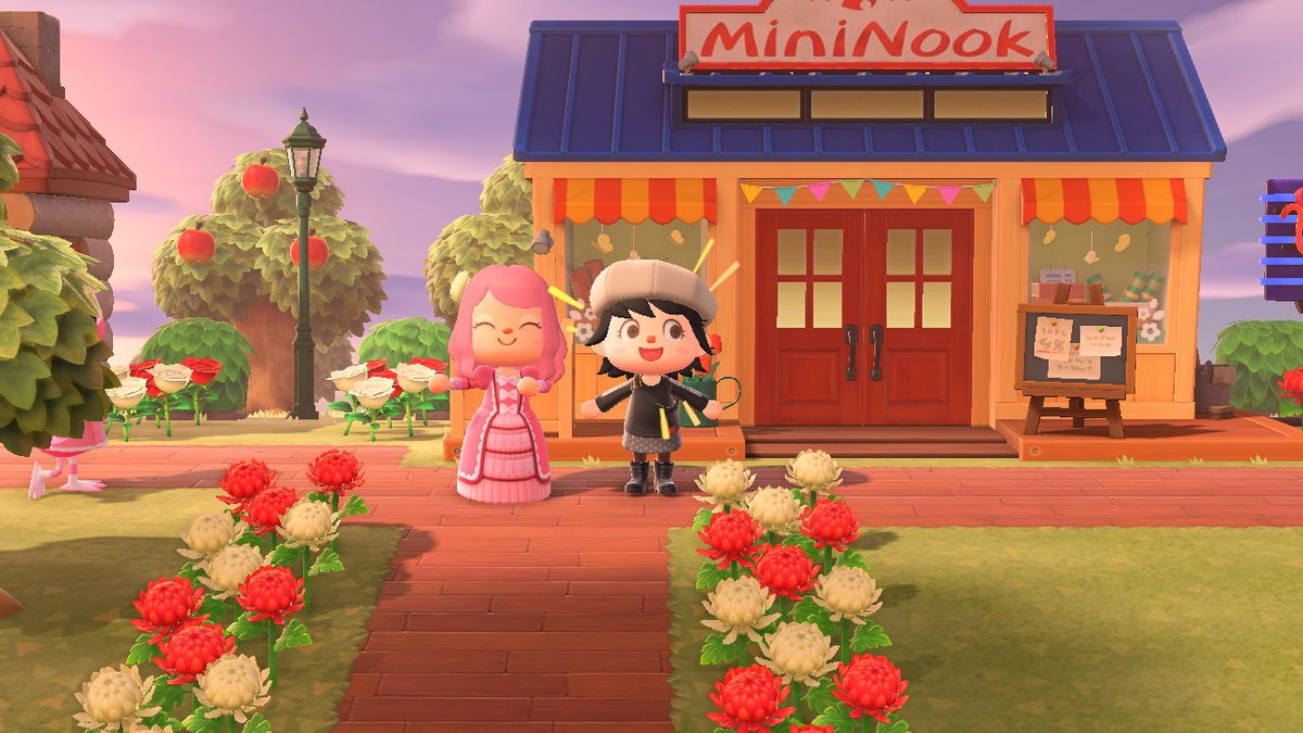 nayeebm's tweet photo. regina y yo fuimos la nana y hachi hoy <3  #AnimalCrossing #ACNH #NintendoSwitch https://t.co/dJDSBfSbu8