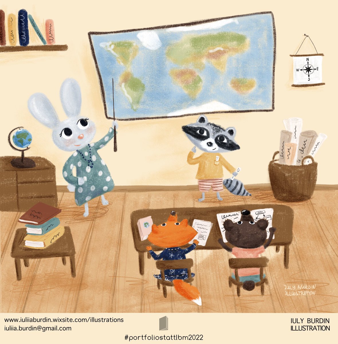 IulyBurdin's tweet photo. I’m happy use this opportunity and to take part in #portfoliostattlbm2022 and can show online a selection of my works to publishers during the Leipzig Book Fair

#leipzigbuchmesse #kidslitart #Leipzig #Verlage #Action #Portfolio #buchmesse #buchmesseleipzig #bcbf22 #illustration https://t.co/JXD6h1xafW