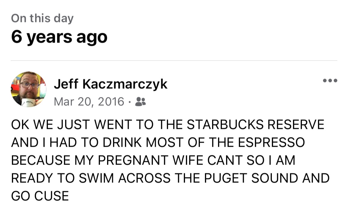 JKacz's tweet image. #coffeecontent before it was a thing @cvelardi ☕️