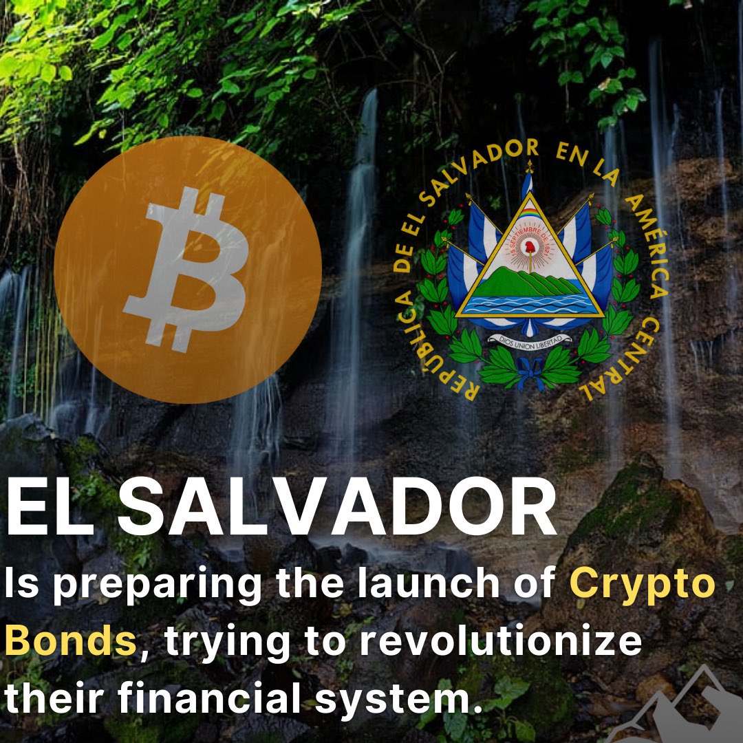 ItsDailyCrypto's tweet photo. #Elsalvador’s president @nayibbukele is trying to revolutionize the countries financial system by preparing the launch of #Crypto Bonds. https://t.co/UkXK41BgYe