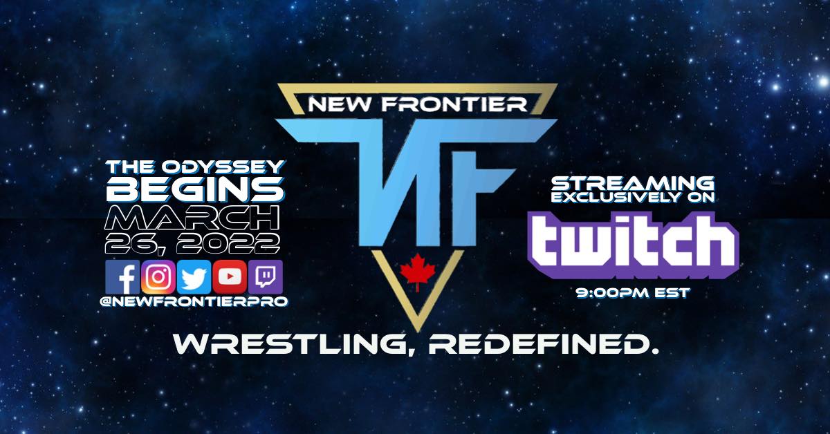 Streaming this Saturday night! 

The Odyssey Begins on Twitch.TV

twitch.tv/NewFrontierPro