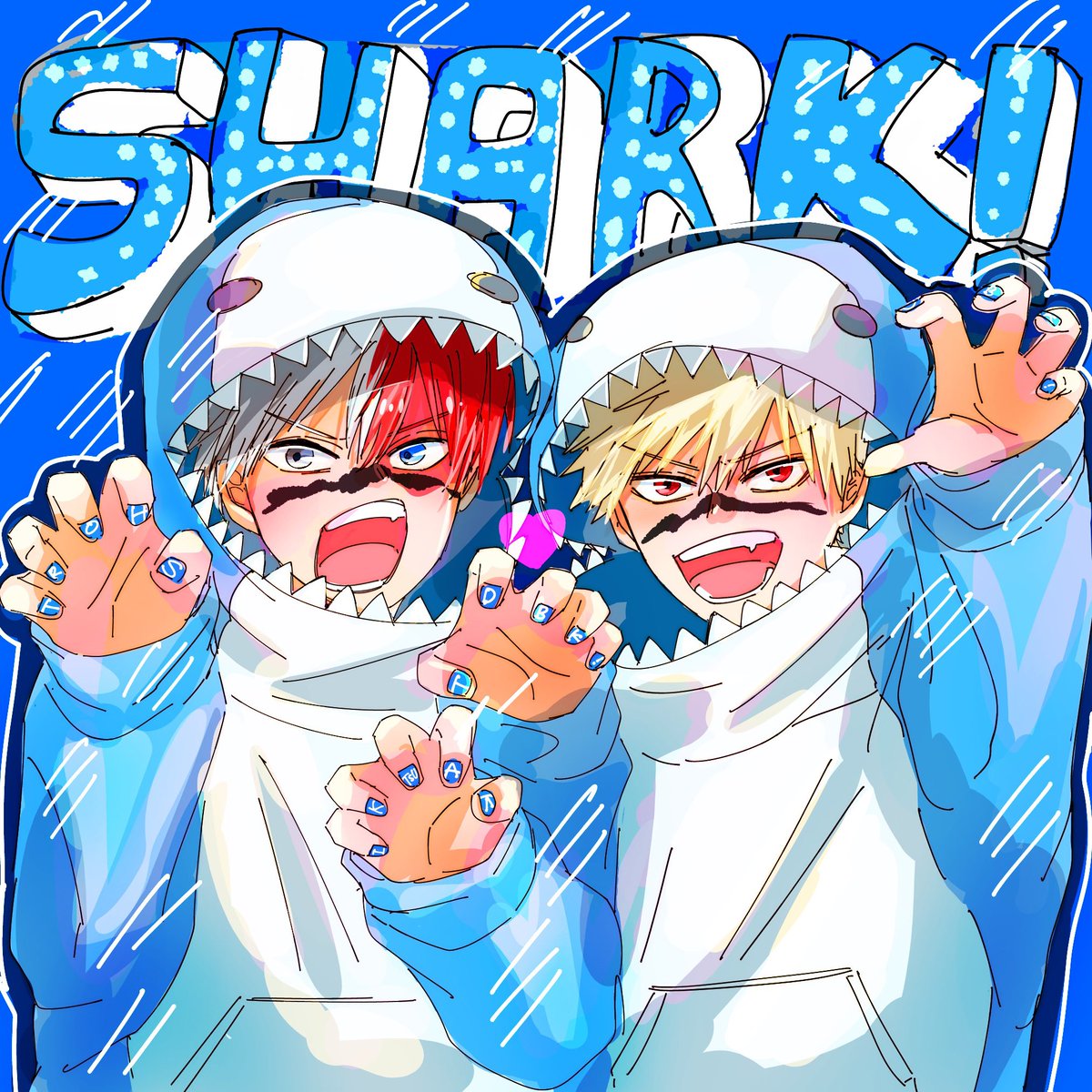 轟焦凍 「🦈‼️
TDBK🍰💥rkgk 」|ぐれお🍡のイラスト