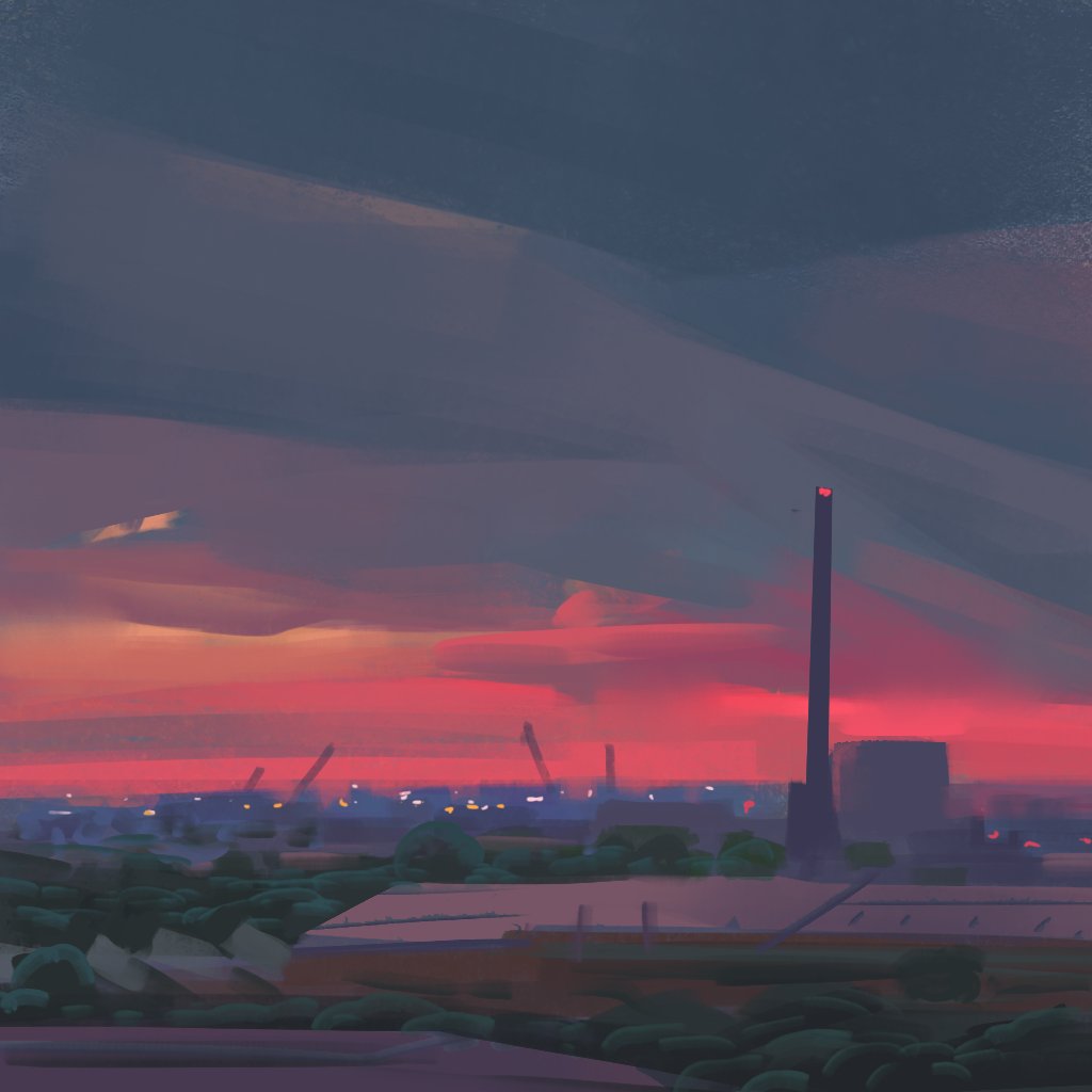16-19/30 Daily Painting Studies! Been busy this weekend but still managed to get my daily does of study in! went full cloud mode this weekend 🌤️☁️🌧️🌩️

#clouds #paintingoftheday #digitalart