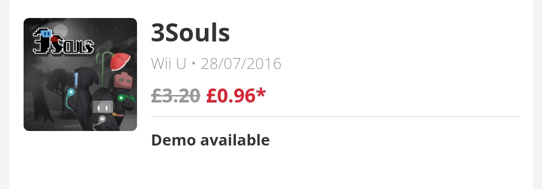 ImpactGameStat's tweet image. PLEASE PLEASE PLEASE buy #3Souls on #WiiU. It's the ABSOLUTE BEST GAME to showcase the #WiiUGamePad and that's all thanks to @Red_Column. #3SoulsGame is a bargain!! 🎮