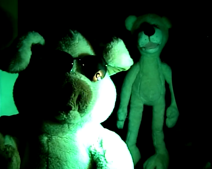 carniefilms's tweet photo. Crikey! Thx to Steve Sibley my long lost #cuddlytoy splatter film TEDDY SCARE that I shot way back when I was 16 on a Digi8 camcorder has resurfaced...and i'm editing it to resemble some sort of film. Watch this space... #diyhorror #splatterfilm #SOV #cuddlytoy #horror @AJRutter https://t.co/j8DDqS4X9y