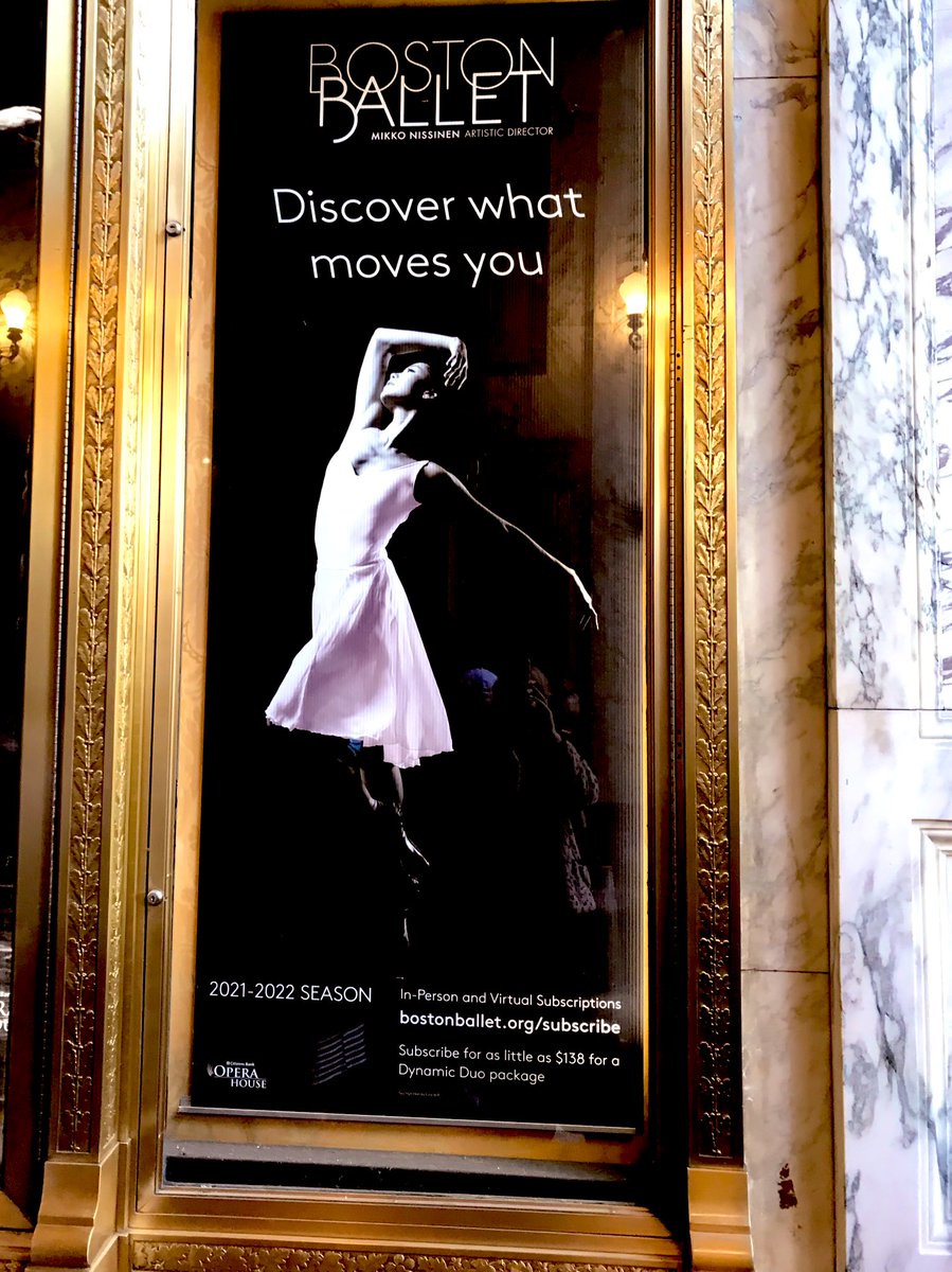 EVassilievaT's tweet image. DREAMstate was absolutely marvellous today. Many thanks, Boston Ballet! 🎊 #DreamState #chaconne #DevilsEye #BellaFigura