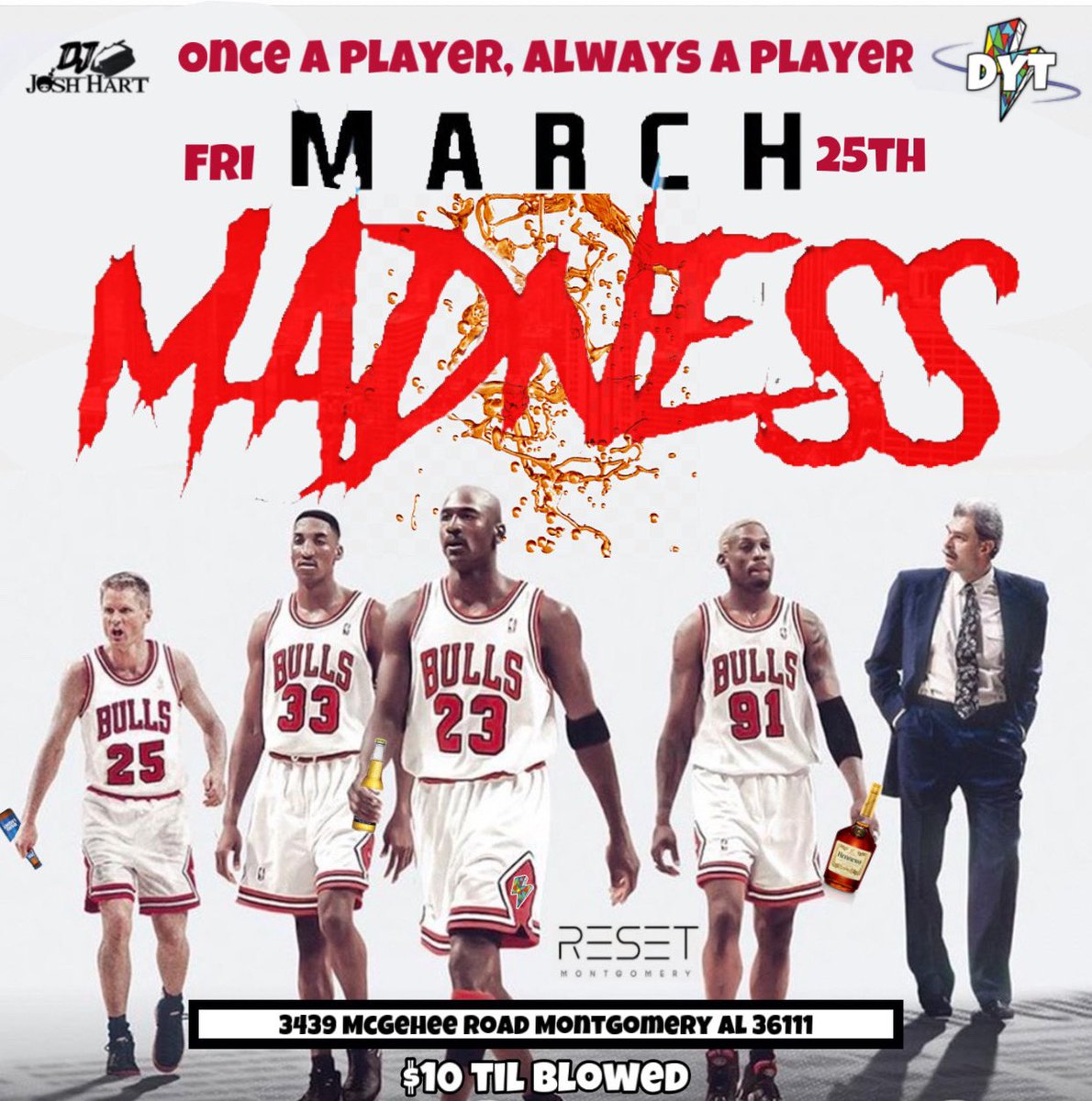 DoYaThangENT's tweet photo. 🚨Y’all thought March was over?!🚨

This Friday, DYT Presents:

March Madness‼️😈⚡️

🎬 1st 30 Ladies Free
🎬 Ladies Skip for Free
🎬 DYT x DJ @SoFreekedKiddo⚡️

March 25th📍Club Reset

Tickets at https://t.co/3pRQR9BdG2🏆

#Bamastate #myasu #myaum #troyu #skegee #RYSASU We Lit‼️ https://t.co/zzFKKenuyX