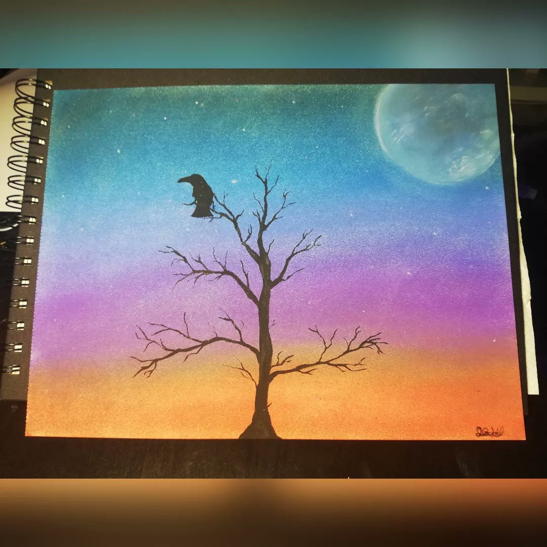 Lydia24831778's tweet photo. Das Vergleichen ist das Ende des Glücks und der Anfang der Unzufriedenheit.😏
#color #raven #softchalkpastels #nature #artist #art #myart #kunst #myversion  #artwork #frawing #hänger #colorart #chalk #illustrationartists  #chalkart #turtles #natureart #chalkpaint #black #fantasy https://t.co/P3k0ncw1gC