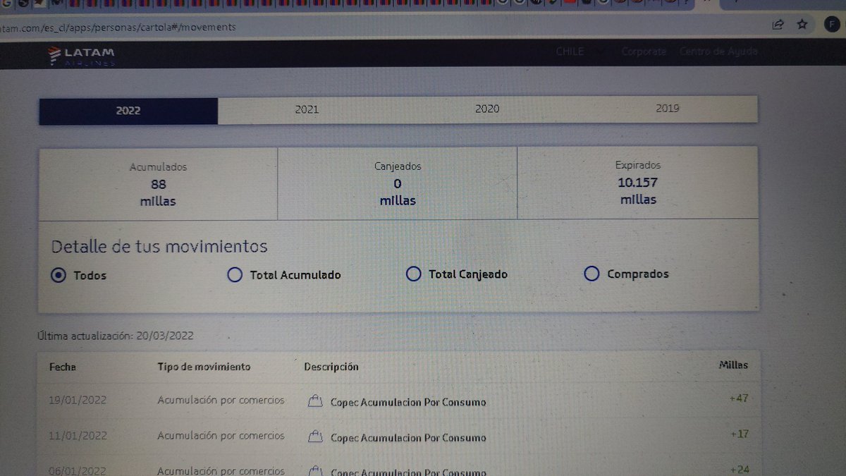 lopezc_fernando's tweet photo. @LATAM_CHI son muy care rajas devuelvan las millas https://t.co/bcgRsioVog