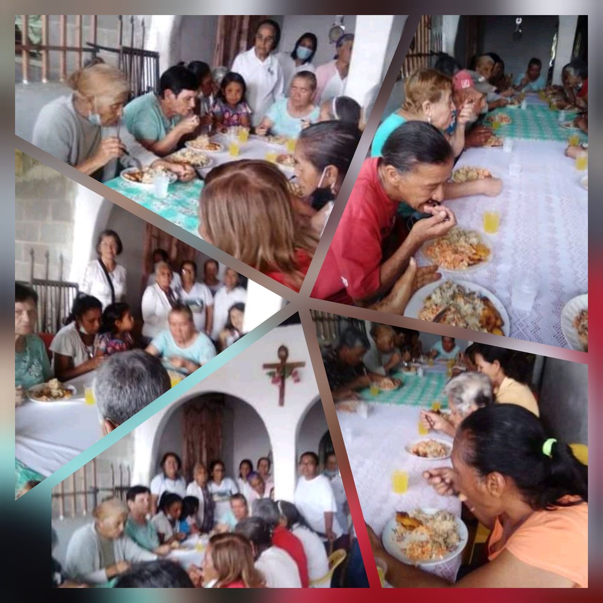 Damos gracias a Dios por su infinita bondad y misericordia porque siempre nos provee de todo lo que necesitamos para compartir con los hermanos más necesitados 🙏 AMM Sanare parroquia  San Isidro 🙏🙌💪❤️