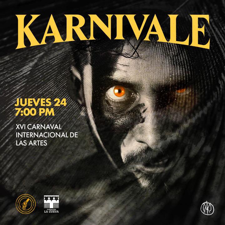 ¡Estamos listos!  Los esperamos este 24 de marzo en <a href="/carnavalartes/">Carnaval de las Artes</a> .  Gracias a <a href="/FundLaCueva/">Fundación La Cueva</a> por el apoyo y abrir estos espacios para el arte y la cultura. 

#Karnivalizate