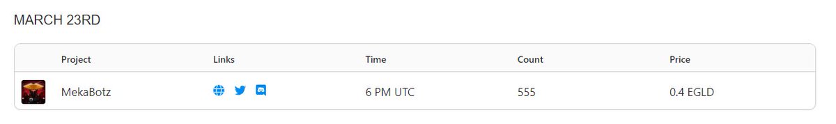 MekaBotz's tweet photo. Be there.
Whitelisted users = 24 hours earlier.
#MekaBotz https://t.co/7o6srlGhNf
