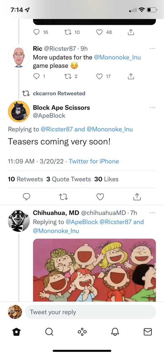 Davidsp34769715's tweet photo. #Mononokeinu teasers coming soon Iโm pretty excited to see what this partnership with #ApeBlock has in store for its holders ๐ฆ๐ฆ https://t.co/5F2tLUKkF8