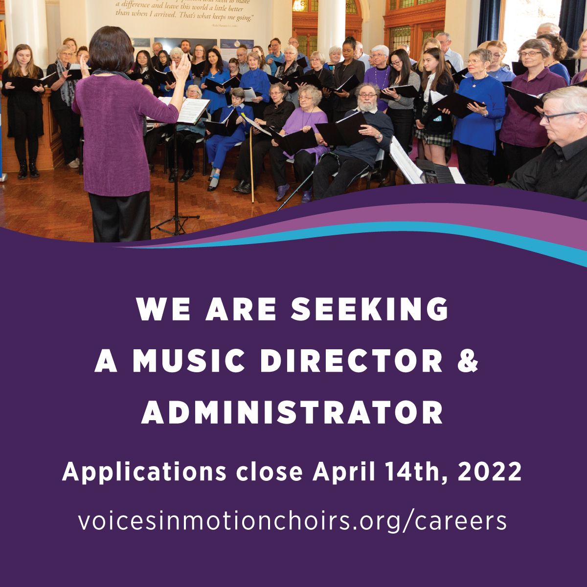 Voices In Motion Choirs tweet media