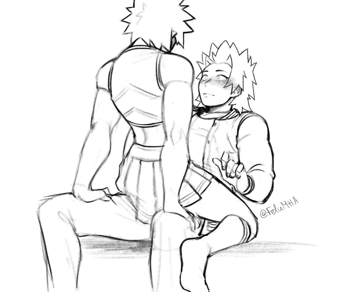 FeluMHA's tweet photo. team captain kiri is getting a TREAT https://t.co/vM8ZohUnBP