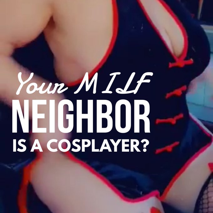 Hot MILF Neighbor in Cosplay