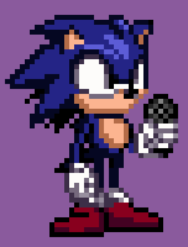 Pixilart - Faker Sonic by tankfox