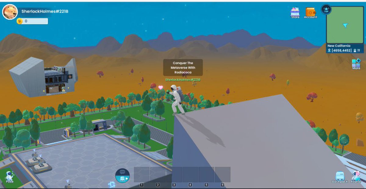 nesh_web3's tweet photo. Have you tried logging into the USM Metaverse @RadioCacaNFT ?
#RACA $RACA #USMetaverse #NFT #METAVERSE @JazChain @OpenPFP @USMverse @RadioCaca_Indo https://t.co/9lYRF4fgi8