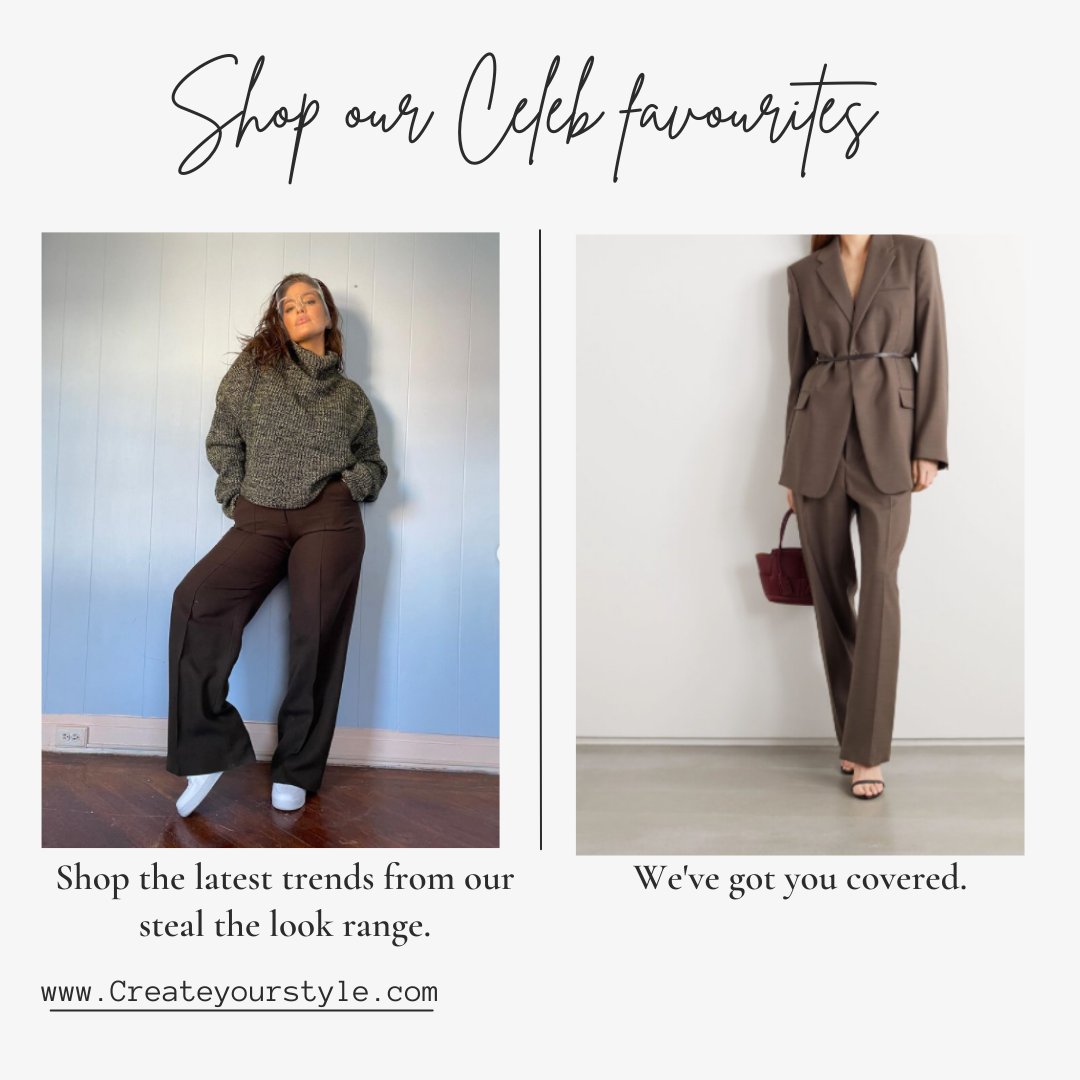 C_YourStyle_ie's tweet photo. Want to steal your Celebrity's favourite look?🔥
Don't worry we have got you covered! 
Check out our website to shop the latest trends from our steal the look range. 👑
#celeblook #TUSCiara #Createyourstyle #celebstyle #fashionista https://t.co/cvIsTrzBEp