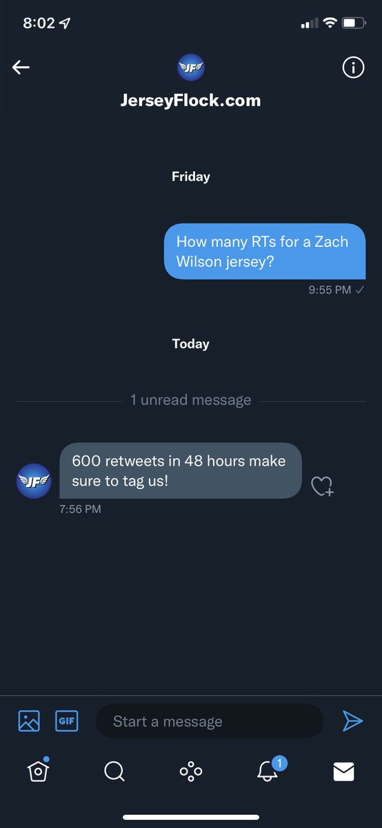 Seth_W19's tweet photo. Never done one of these but lets give it a shot! Help me get a new @ZachWilson jersey, curtesy of @JerseyFlock! https://t.co/RGx3kkgvqK
