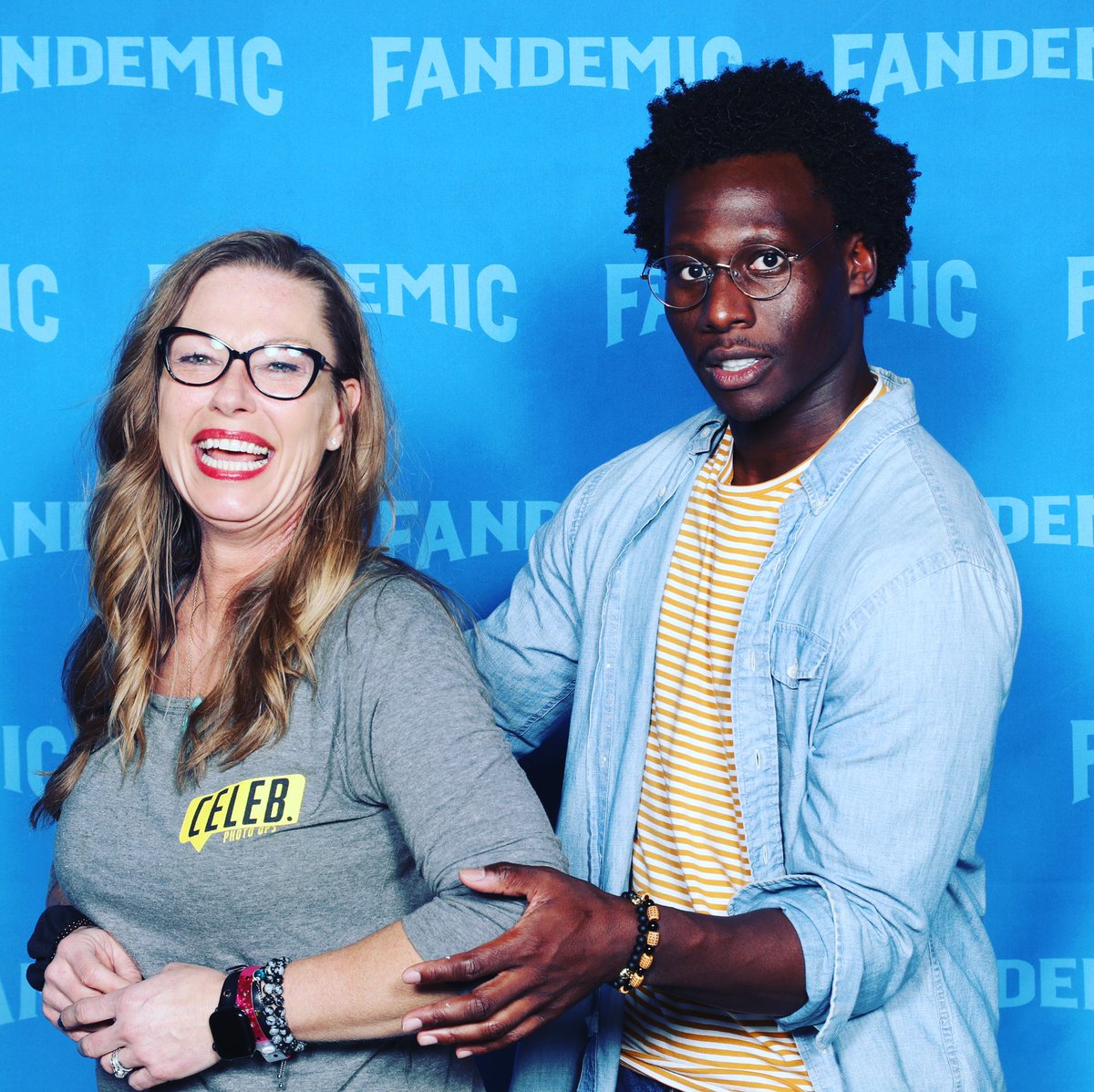 KitsieDuncan's tweet photo. From the #awkwardprom series Okea and I at the ‘Don’t Stand so Close to Me’ junior/senior prom! https://t.co/1rVpLrXfR1