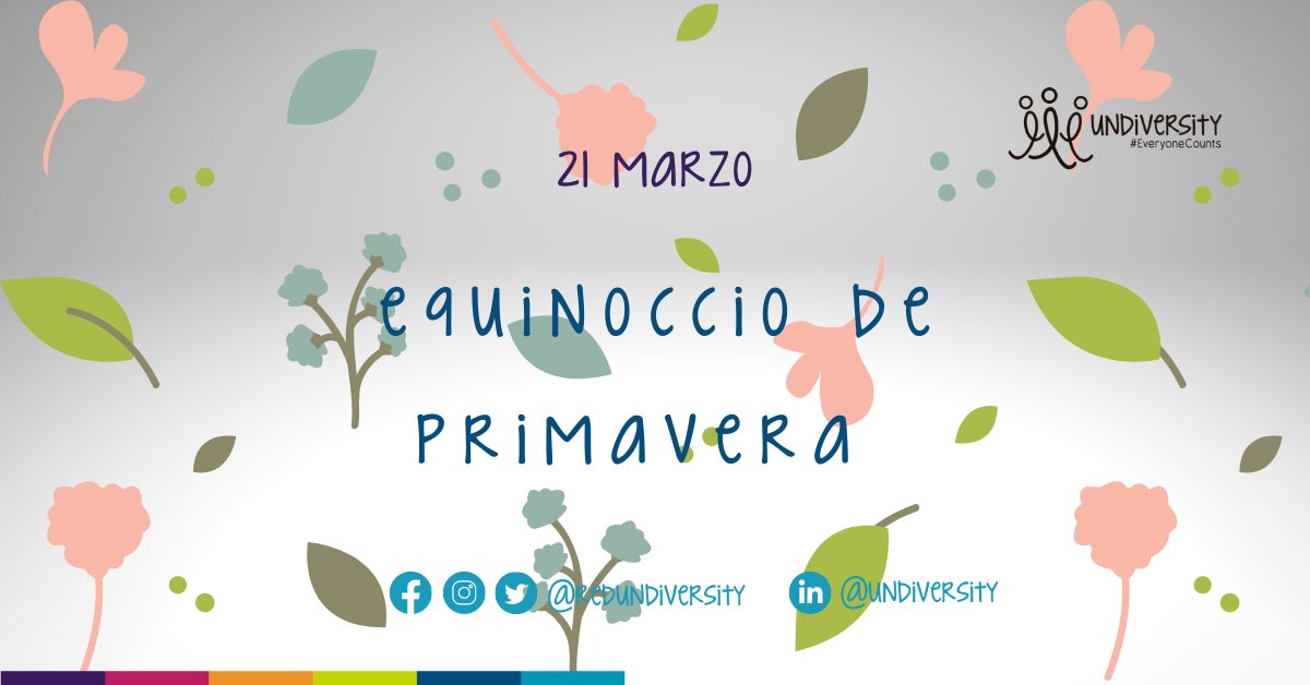 RedUndiversity's tweet photo. El Equinoccio de Primavera es una efeméride astronómica en el cual el Sol incide directamente sobre el Ecuador y la duración del día y de la noche es prácticamente igual en todos los lugares de la Tierra.

#equinoccio #primavera #estacion #undiversity https://t.co/8CKF4yii3r