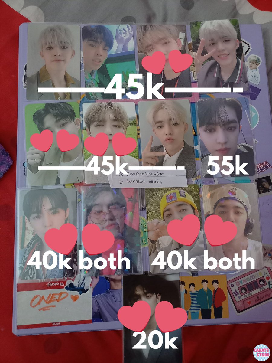 Deaone3's tweet photo. @caratsmarket Harga yg 45k ud turun jd 40k each ya nderr sm yg 55k juga jd 50k 🙆‍♀️ dom malang jatim https://t.co/QucqOiUnta