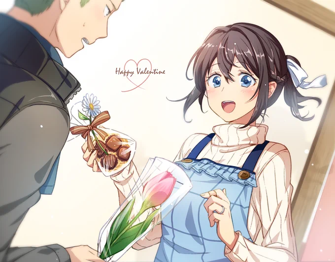 #三連休はフォロワーさんが増える 
創作男女～～～ 