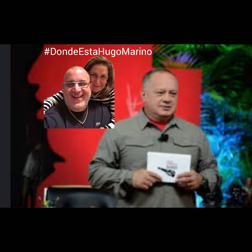 #Venezuela: Diosdado Cabello,hago este Tuit expresamente para que lo publiques, ya que te encanta vigilar lo que hago. A casi 3 años d la Desaparición Forzada de #HugoMarinoSalas  ¿Donde está? Yo se que tu sabes..en pantalla te lo dejo para que no olvides mencionarlo. @bsmarinos
