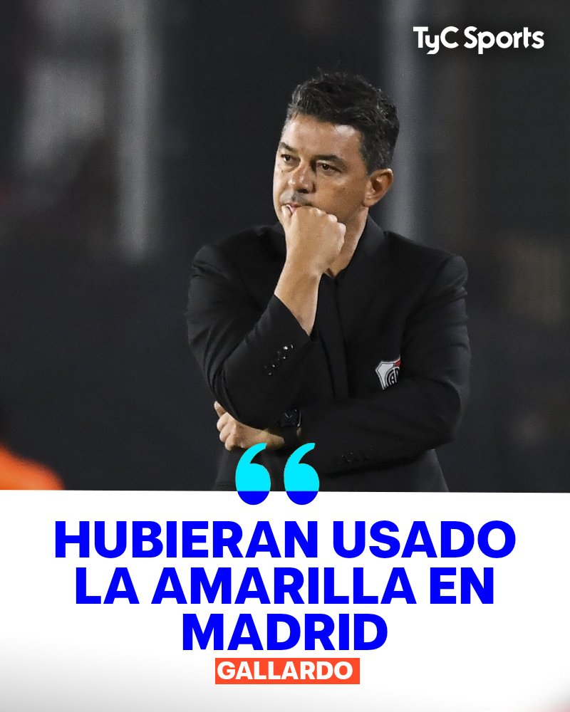 tendenciasposta's tweet photo. "Gallardo":
Por sus declaraciones post partido. https://t.co/tMM9ecCAz8