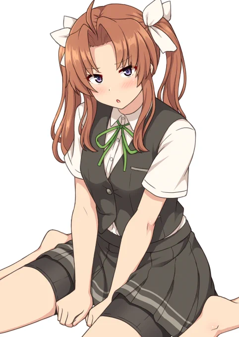 リハビリかねて微妙に不機嫌そうな感じの陽炎ちゃんを描こうとしておりました…^^; 
