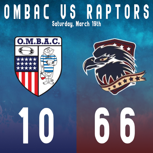 The boys had a tough match against a formidable <a href="/AmericanRaptors/">American Raptors</a>  side yesterday. Time to get back to work to improve for Old Aztecs this week 🏖🏉 #bleedblue #rollbeach