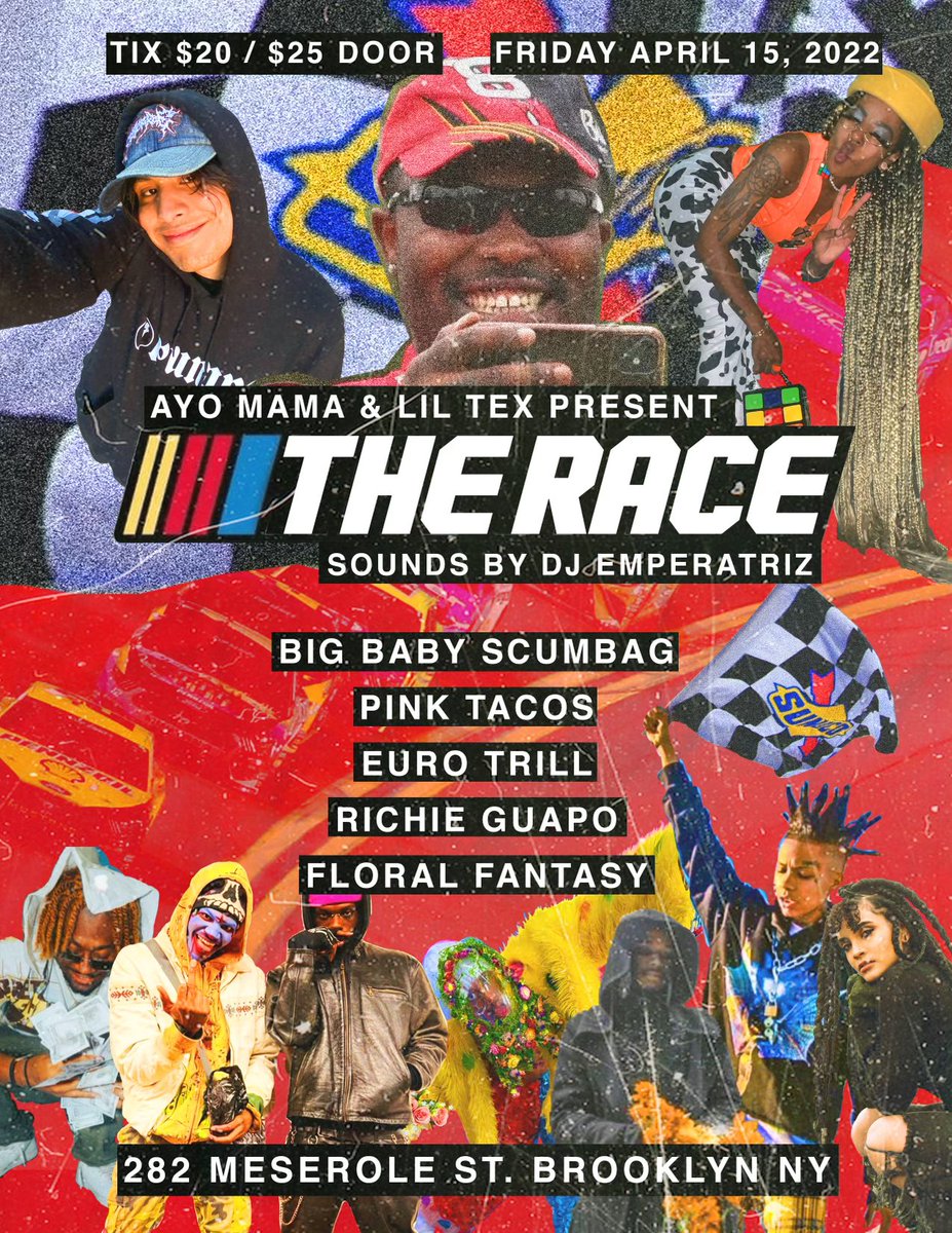 NEW YORK NEXT MONTH 📍
GET YOUR TICKETS BELOW ⬇️

eventbrite.com/e/the-race-tic…